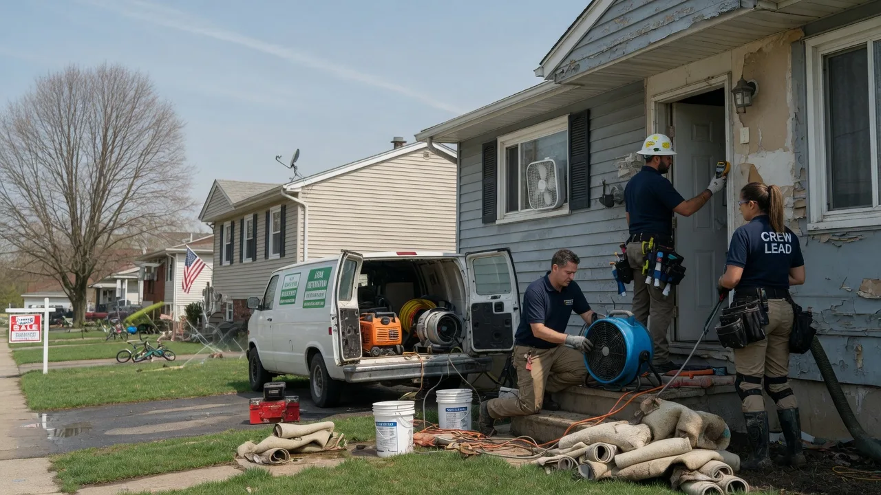 Flood Cleanup in Grimes, IA near me